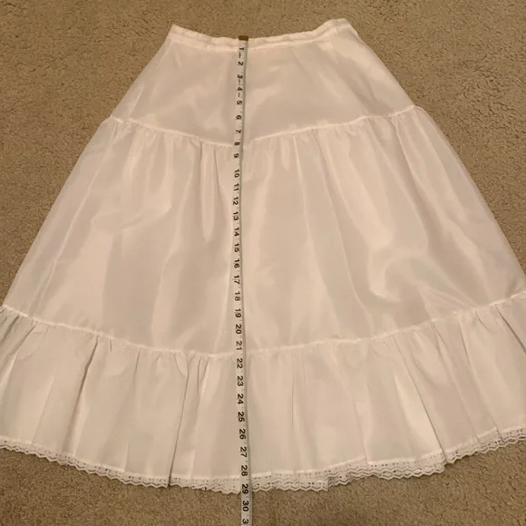 Full Slip Under Formal Dress GirlsTeen Ladies Small Prom Flower Girl Bridesmaid - Picture 8 of 11